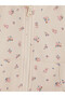 Floral Patterned Girl's Suit - 5