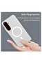 Samsung Galaxy S26 FE 5G 2026 Hybrid Translucent Magsafe with Magnetic Charging Raised Camera Lips Elegant Look Case Cover - 5