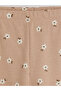 Beige Baby Girl Patterned Spanish Leggings - 3