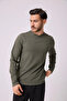 Men's Crew Neck Long Sleeve Basic T-Shirt Set of 2 - 7