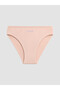 Vizyon New Season Pink Text Printed Bikini Panties