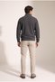 High Collar Zippered Muline Thessaloniki Sweatshirt - 3