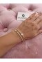 Elegant Adjustable Cuff Bracelet with Zircon Stones