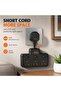 Multi Plug Extension with Flexible Plug, 3 Way 3 USB Plug Adaptor, Individual Switched Socket Extens - 4