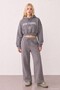 Lacing Detailed Tracksuit Anthracite