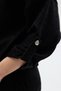 Pocket Detailed Snap Button Chenille Denim Fabric Stylish Top and Bottom Set - 5