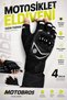 Mw120S Black Fingerless Motorcycle Gloves Summer Half Biker Gloves with Anti-Slip Grips Ce En-13594 Certified