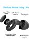 Ear Plugs for Sleeping Noise Cancelling – 30dB Reusable Silicone Earplugs with 8 Ear Tips & Case, Id - 4