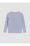 Crew Neck Embroidered Girls' T-Shirt (W6) - 3