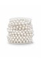 White Fixed Full Pearl Ribbon 7 mm 9 Meters – Dowry Decoration, Jewelry Accessory, Hobby and Decorative Pearl Ribbon - 2