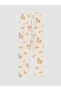 Rmz Gi̇yi̇m Farkiyla Zero Roba Collar Printed Women's Pajama Set - 8