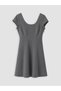 I U Roba Collar Waist-Sitting Mini Dress from Freezen Store - 6
