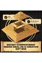 Quest Pyramid Wooden Secret Puzzle Box - Board Games for Family, Adults, Kids - Mystery Escape Room in a Box & Educational Brain Teasers - Unique Birthday Ramadan Gifts for Women & Men - 3