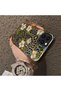 iPhone 15 Pro Compatible Aesthetic Floral-Leopard Pattern Case Acrylic Hard Back Silicone Edge - 5