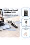 مكبر صوت للكمبيوتر 3 في 1 مع ميكروفون، سماعات كمبيوتر تعمل بمنفذ USB للمنزل الذكي والمكتب والدراسة عبر الإنترنت - 4