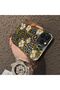 iPhone 11 Pro Compatible Aesthetic Floral-Leopard Pattern Case Acrylic Hard Back Silicone Edge - 4