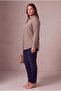 Tensel Plus Size Shirt Mink - 2