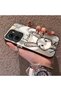Vivo Y02S Compatible Cartoon Fox Judy Patterned Case Acrylic Hard Back Silicon Edges - 3
