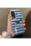 Oppo A5 4G/5G Compatible Sea Creatures Whale Horse Seahorse Patterned Case Acrylic Back Cover Silicone Edge - 2
