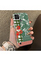 Realme C25Y/C21Y Compatible Acrylic Hard Back Panel with Silicone Edges Vegetable Flower Pattern Phone Case - 2