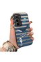 Infinix Hot 60 Pro Compatible Sea Creatures Whale Horse Seahorse Patterned Case Acrylic Back Cover Silicone Edge