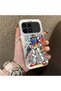 Xiaomi Redmi K90 5g Compatible Hard Acrylic Back Silicone Edge Lens Protection Mechanical Robot Pattern Case - 2