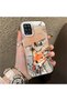 Samsung Galaxy A12/M12 Compatible Cartoon Fox Nick Patterned Case Acrylic Hard Back Silicon Edge - 2