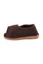 Furry Diabetic House Slippers 191218 Brown - 4