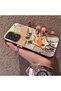 Samsung Galaxy A52/A52S Compatible Cartoon Fox Nick Pattern Case Acrylic Hard Back Silicon Edge - 3