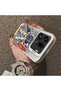Oppo Find X9 Pro 5g Compatible Hard Acrylic Back Silicone Edge Lens Protection Mechanical Robot Pattern Case - 4