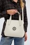 Italian Design 100% Genuine Leather Women's Hand and Shoulder Bag - Handcrafted Italian Style Crossbody Model - 5