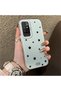Xiaomi Redmi 10 4g Compatible Edge Stripe Black Star Pattern Protective Case Acrylic Hard Back Silicon Edge - 2