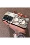 Samsung Galaxy S24 Ultra Compatible Cartoon Fox Judy Patterned Case Acrylic Hard Back Silicon Edge - 3