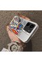 Xiaomi Redmi 15C 4g Compatible Hard Acrylic Back Silicone Edge Lens Protection Mechanical Robot Pattern Case - 4