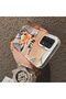 Samsung Galaxy A23 4G/5G Compatible Cartoon Fox Nick Patterned Case Acrylic Hard Back Silicon Edges - 4
