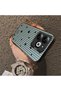 Tecno Spark 20C Compatible Edge Stripe Black Star Pattern Protective Case Acrylic Hard Back Silicon Edge - 4
