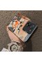 Xiaomi Mi 13T/Mi 13t Pro Compatible Cartoon Fox Nick Patterned Case Acrylic Hard Back Silicon Edge - 4