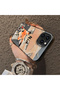 حافظة متوافقة مع هاتف iPhone 11 Pro بنمط رسوم متحركة على شكل ثعلب نيك، مصنوعة من الأكريليك الصلب وحافة من السيليكون - 4