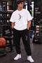 New Season Unisex T-Shirt and Sweatpants Basket Printed Set