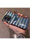 Vivo Y56 Compatible Sea Creatures Whale Horse Seahorse Patterned Case Acrylic Back Cover Silicone Edge - 3