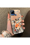 Realme C15/C25/C25S Compatible Cartoon Fox Nick Patterned Case Acrylic Hard Back Silicon Edge - 2