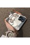 Oppo A54S Compatible Cartoon Fox Judy Patterned Case Acrylic Hard Back Silicon Edges - 4