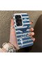 Samsung Galaxy S25 Ultra Compatible Sea Creatures Whale Horse Seahorse Patterned Case Acrylic Back Cover Silicone Edge - 2