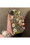 Samsung Galaxy A31 Compatible Aesthetic Floral-Leopard Pattern Case Acrylic Hard Back Silicone Edge - 2