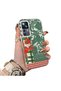 Xiaomi Mi 12T/12T Pro Compatible Acrylic Hard Back Panel with Silicone Edges Vegetable Flower Pattern Phone Case