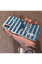 iPhone XS Max Compatible Sea Creatures Whale Horse Seahorse Patterned Case Acrylic Back Cover Silicone Edge - 3