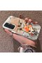 Samsung Galaxy S23 Fe Compatible Cartoon Fox Nick Patterned Case Acrylic Hard Back Silicon Edge - 3