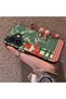 غطاء هاتف متوافق مع iPhone 16 مصنوع من الأكريليك الصلب مع حافة سيليكون ونمط زهور نباتية - 3