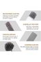 Dusters for Cleaning,9Pcs Feather Duster with Extension Pole Up to 100'',Bendable Extendable Long Fe - 5