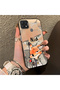 Oppo A15/A15S Compatible Cartoon Fox Nick Patterned Case Acrylic Hard Back Silicon Edge - 2